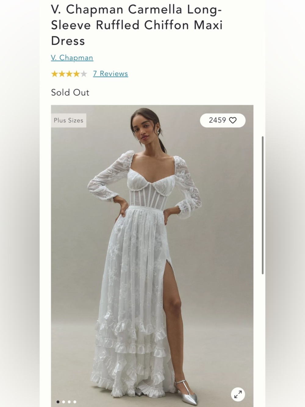 V. Chapman Carmella Dress